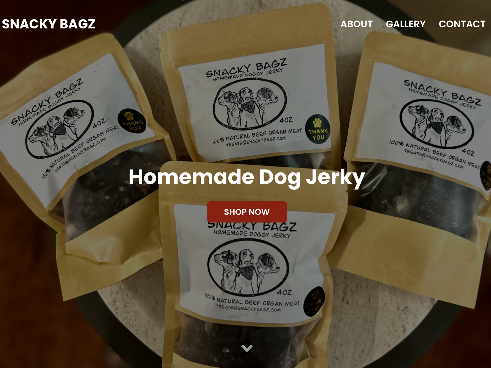Snacky Bagz Website